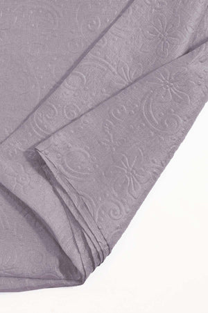 Carraig Donn Silver Silk Touch Embossed Scarf