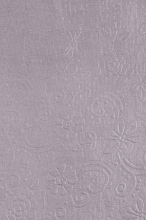 Carraig Donn Silver Silk Touch Embossed Scarf
