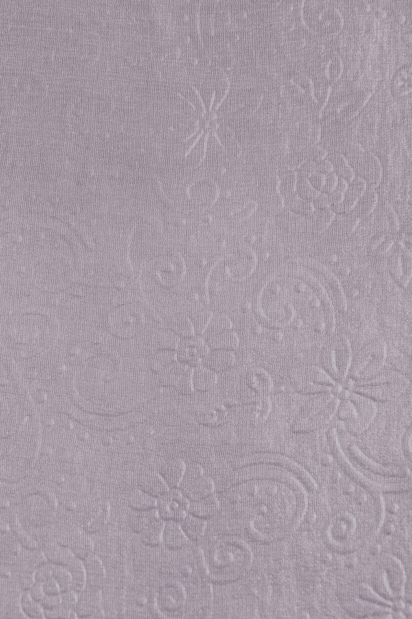 Carraig Donn Silver Silk Touch Embossed Scarf