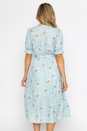 Carraig Donn Sinead Midi Dress in Green