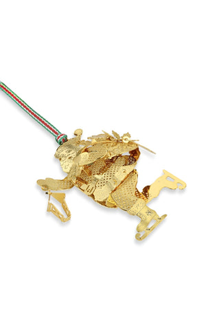 Carraig Donn Skating Santa Christmas Tree Decoration
