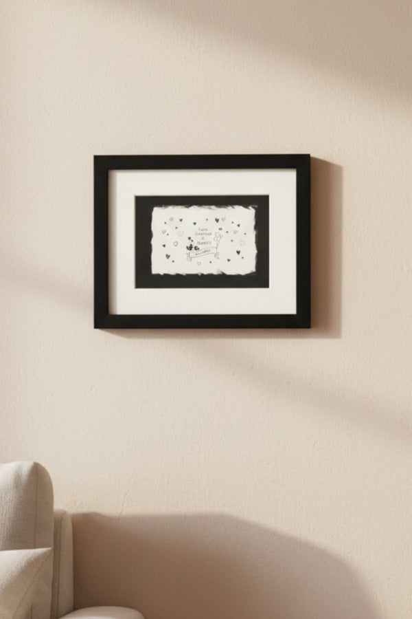 Carraig Donn Slate craft Art - Love, Laughter & Happily