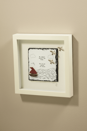Carraig Donn Slatecraft Art - Adjust Our Sails