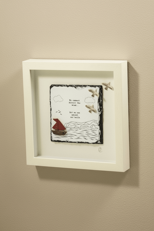 Carraig Donn Slatecraft Art - Adjust Our Sails