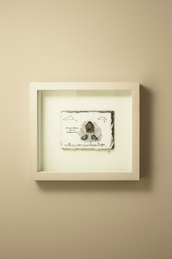 Carraig Donn Slatecraft Art- Níl aon tinteán