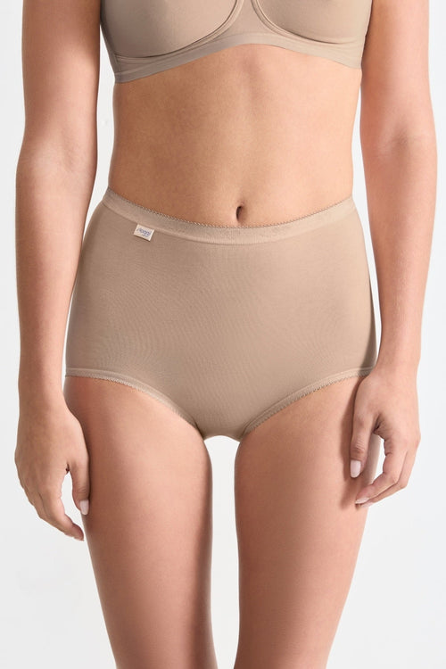 Pack of 4 Nude Basic Maxi Breifs