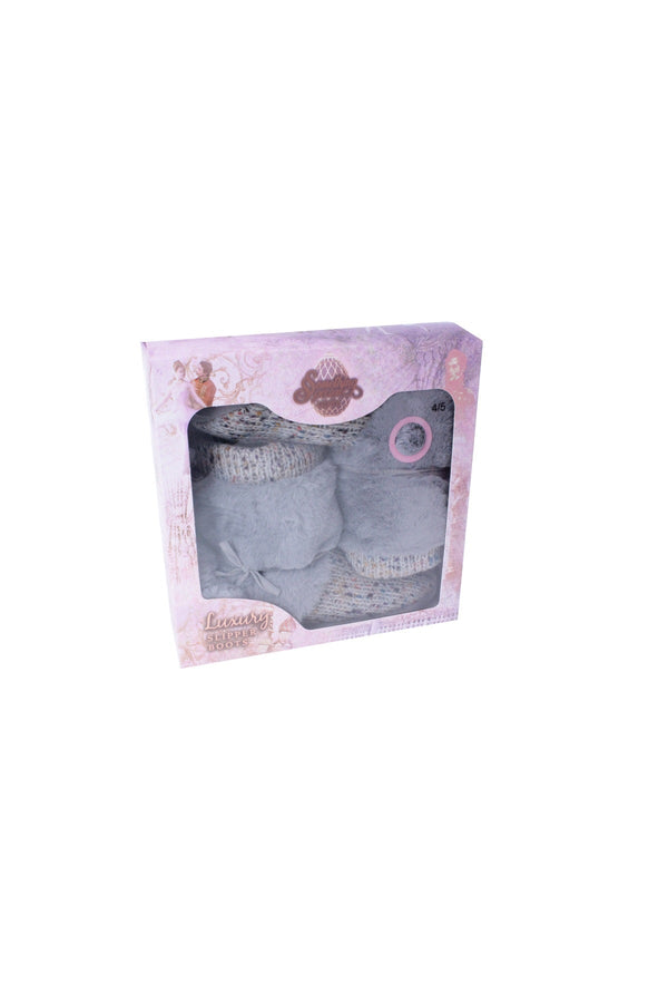 Carraig Donn Slouchy Knit Slipper Booties