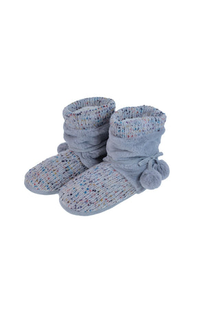 Carraig Donn Slouchy Knit Slipper Booties