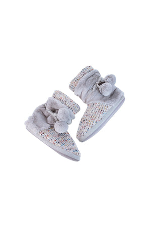 Carraig Donn Slouchy Knit Slipper Booties