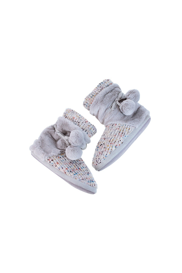 Carraig Donn Slouchy Knit Slipper Booties