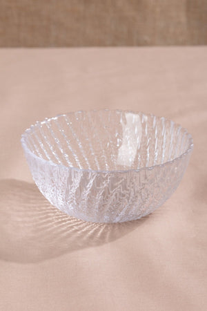 Carraig Donn Small Clear Shell Glass Bowl