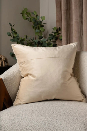 Carraig Donn Soft Beige Textured Cushion