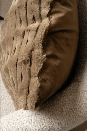 Carraig Donn Soft Green Textured Cushion