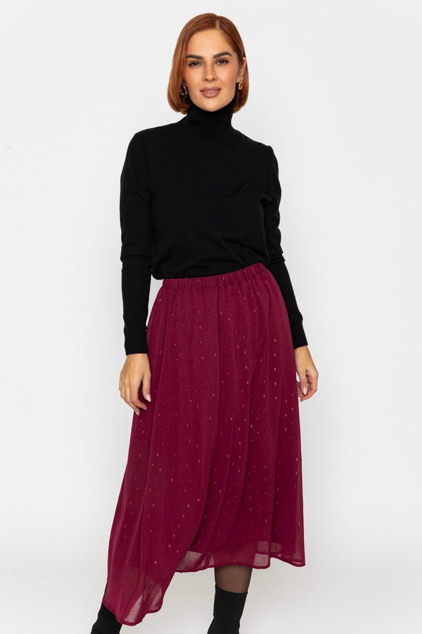 Carraig Donn Soft Touch Roll Neck Black Jumper