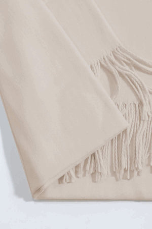 Carraig Donn Soft Touch Solid Colour Scarf in Beige