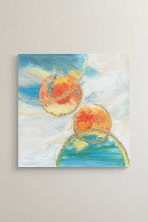 Carraig Donn Solar Abstract Canvas Wall Art