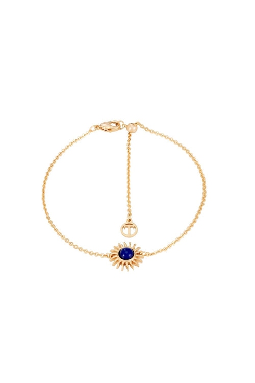 Soleil Navy Sun Charm Bracelet