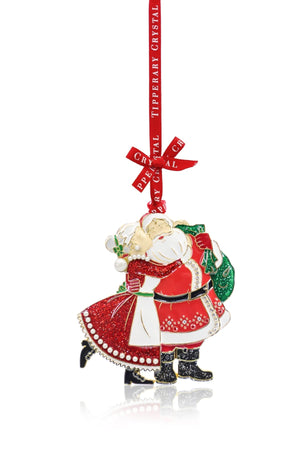 Carraig Donn Sparkle Mr & Mrs Clause Christmas Tree Decoration