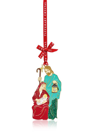 Carraig Donn Sparkle Nativity Christmas Tree Decoration
