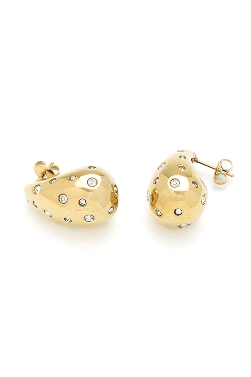 Carraig Donn Sparkling Teardrop Earrings