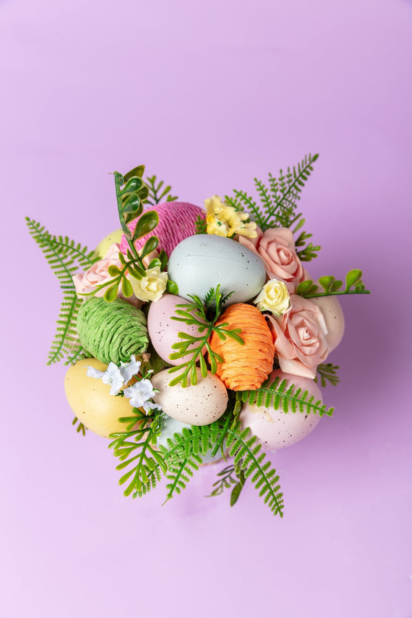 Spring Easter Egg Basket Easter Decorations Carraig Donn