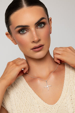 Carraig Donn St. Brigids Cross in Silver