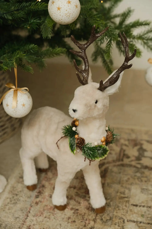 Standing Christmas Deer Decoration