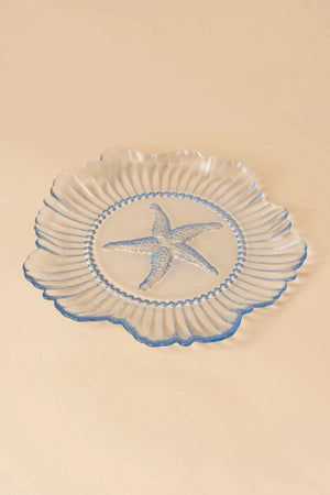 Carraig Donn Star Fish Glass Serving Plate