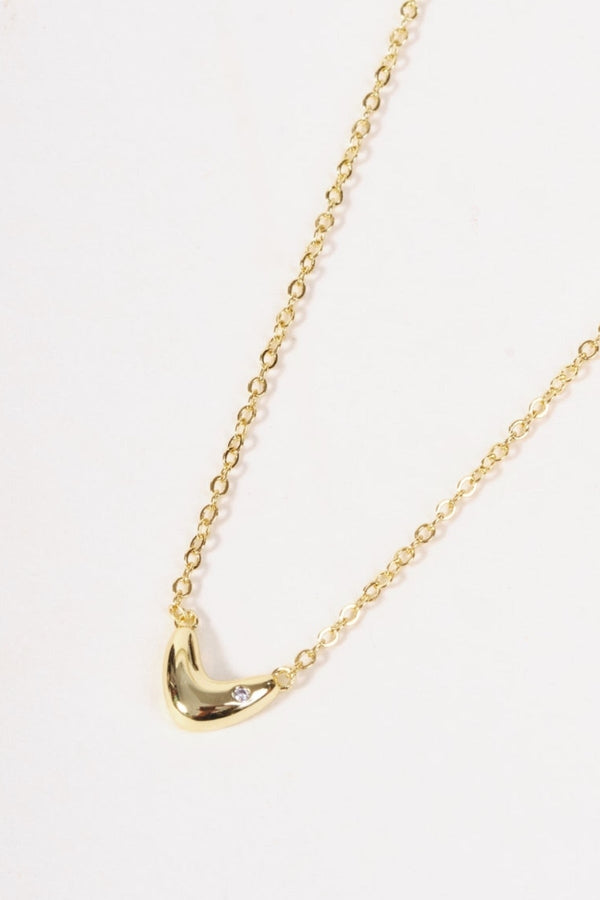 Carraig Donn Stone Detail Gold Necklace