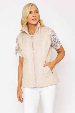 Carraig Donn Stone Quilted Gilet