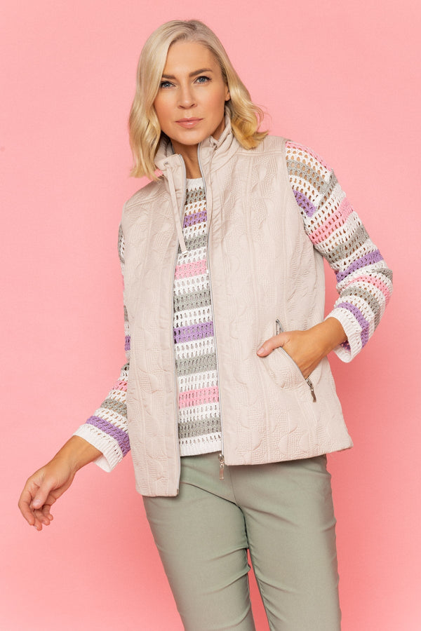 Carraig Donn Stone Quilted Gilet