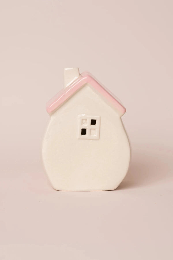 Carraig Donn Stoneware House Led Pink