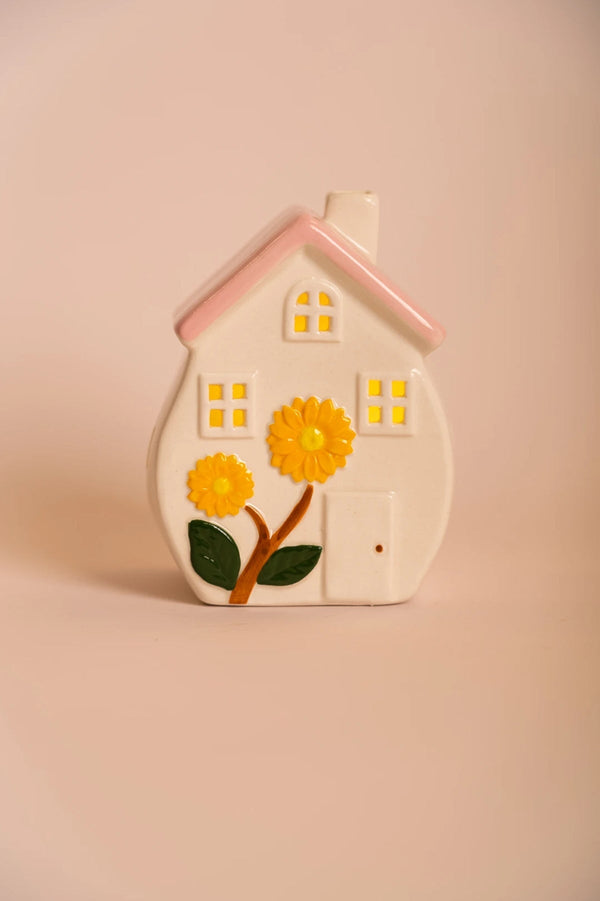 Carraig Donn Stoneware House Led Pink