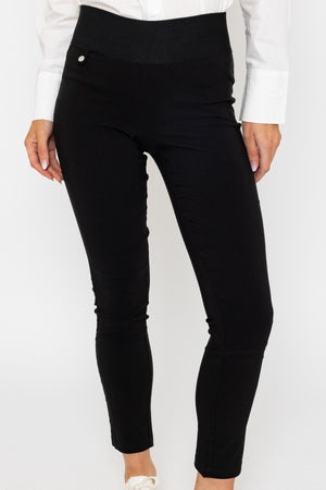Carraig Donn Straight Leg Bengaline Pant in Black