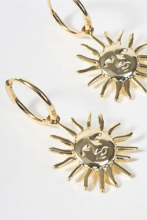 Carraig Donn Sun Burst Earrings