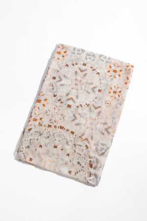 Carraig Donn Taupe Abstract Animal Print Scarf