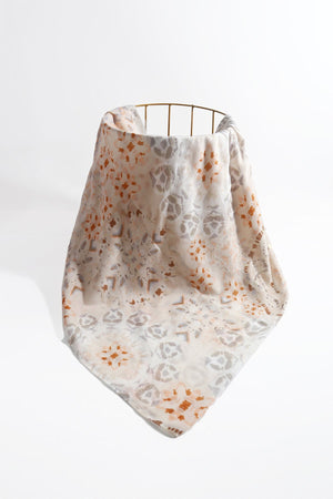 Carraig Donn Taupe Abstract Animal Print Scarf