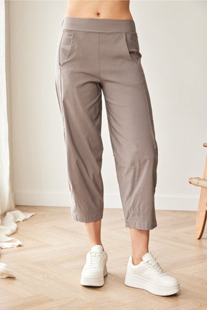 Carraig Donn Taupe Slouch Trousers