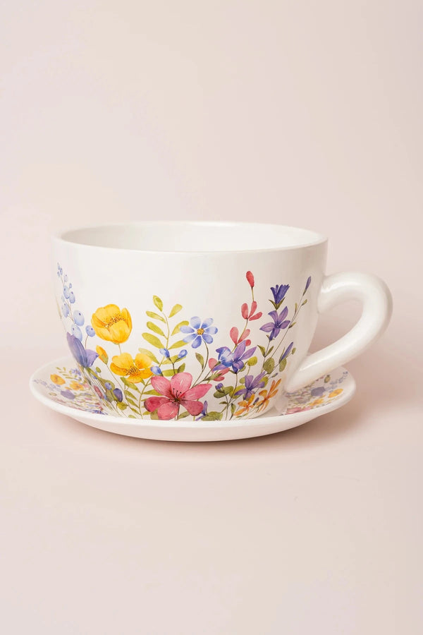 Carraig Donn Teacup Floral Pot
