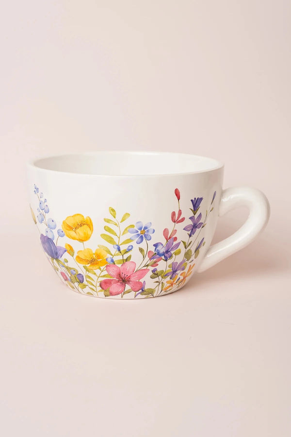 Carraig Donn Teacup Floral Pot