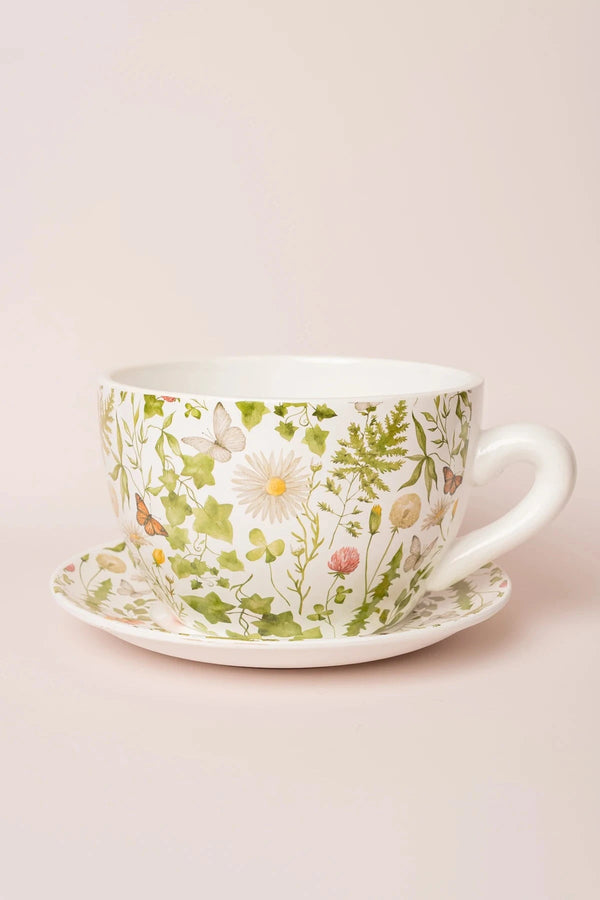 Carraig Donn Teacup Wild Flower Pot