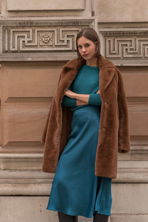 Carraig Donn Teal Cashmilon Jumper