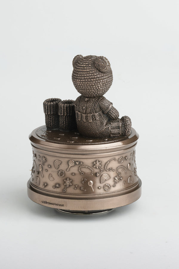 Carraig Donn Teddy Bear Music Box Sculpture