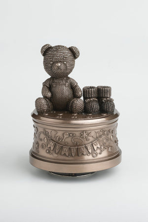 Carraig Donn Teddy Bear Music Box Sculpture