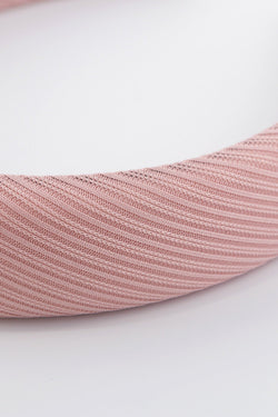 Carraig Donn Textured Hairband in Pink