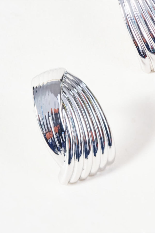 Carraig Donn Textured Silver Stud Earrings