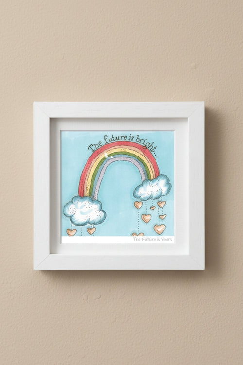The Future Is Yours Mini Framed Art Print