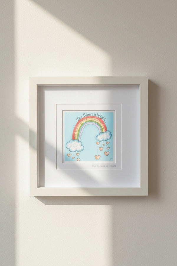 Carraig Donn The Future Is Yours Small Framed Art Print