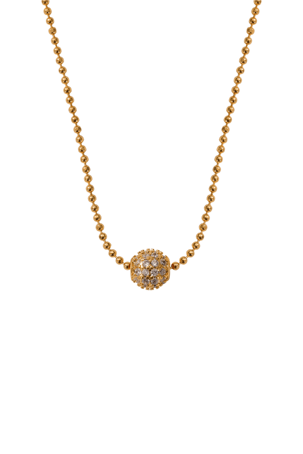 Carraig Donn The Pink Box Crystal Ball Necklace