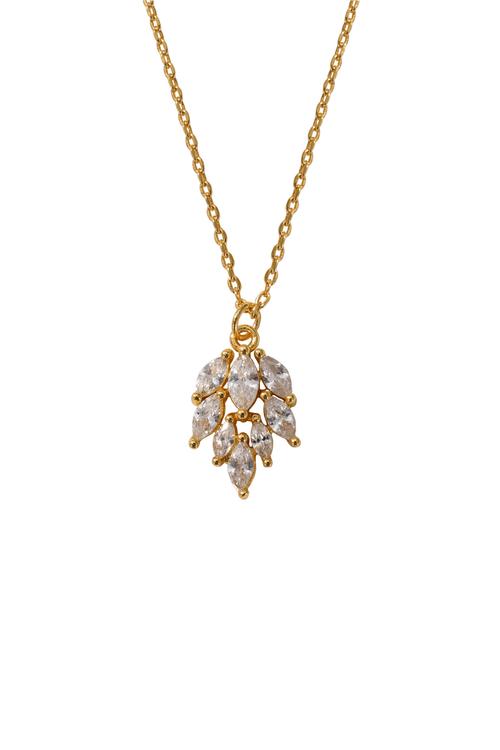The Pink Box Crystal Drop Pendant